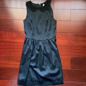 Black mini cocktail dress